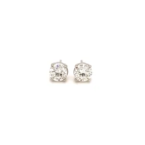 1.42ct G SI-2 Diamond 4-Prong Studs