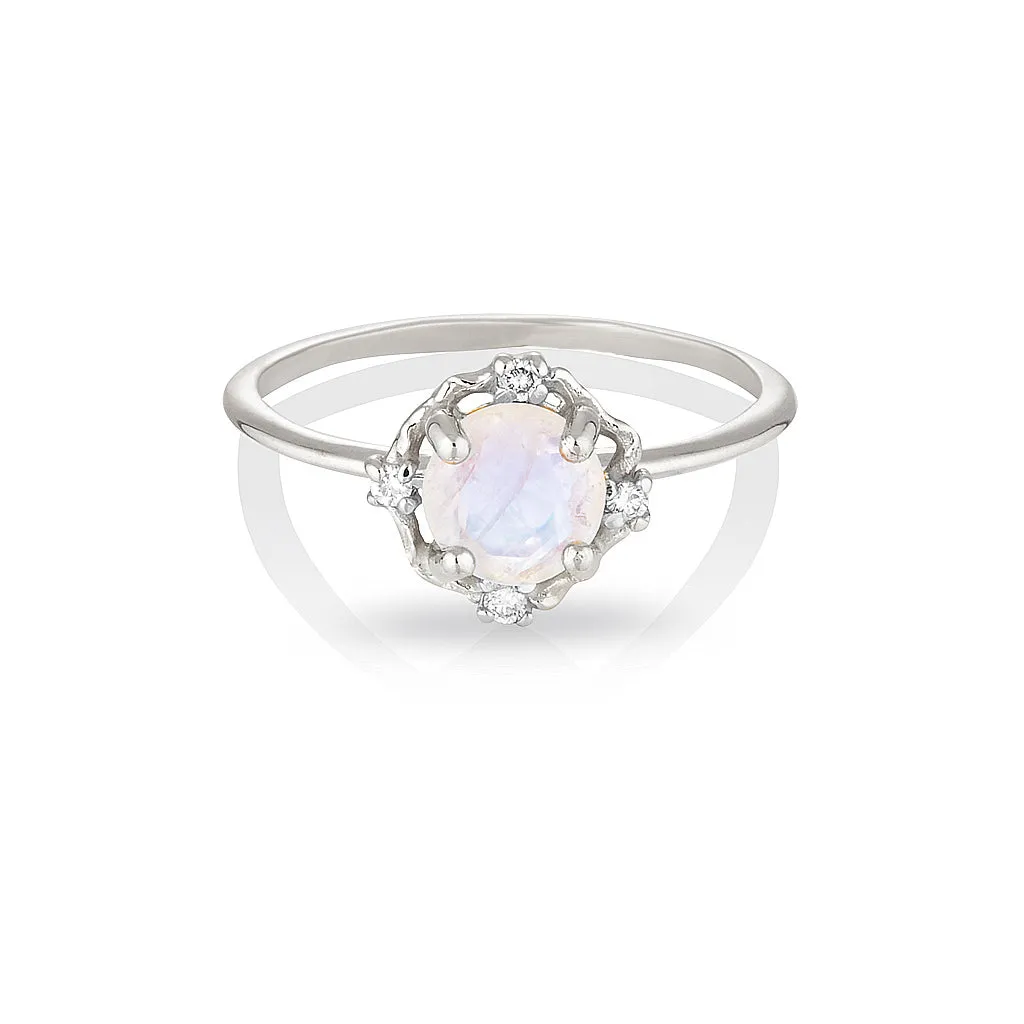 ADRIA | moonstone & diamonds