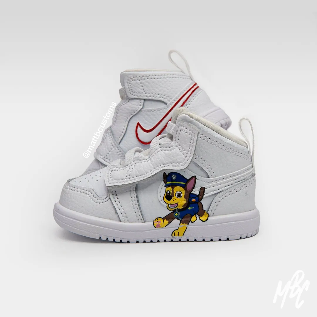 Custom Jordan 1 Mid Sneakers for Babies & Toddlers - Personalized Style