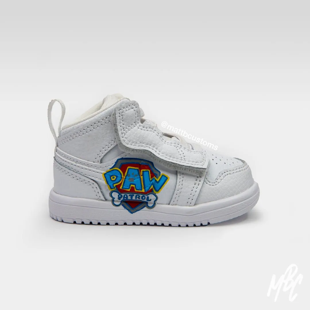 Custom Jordan 1 Mid Sneakers for Babies & Toddlers - Personalized Style