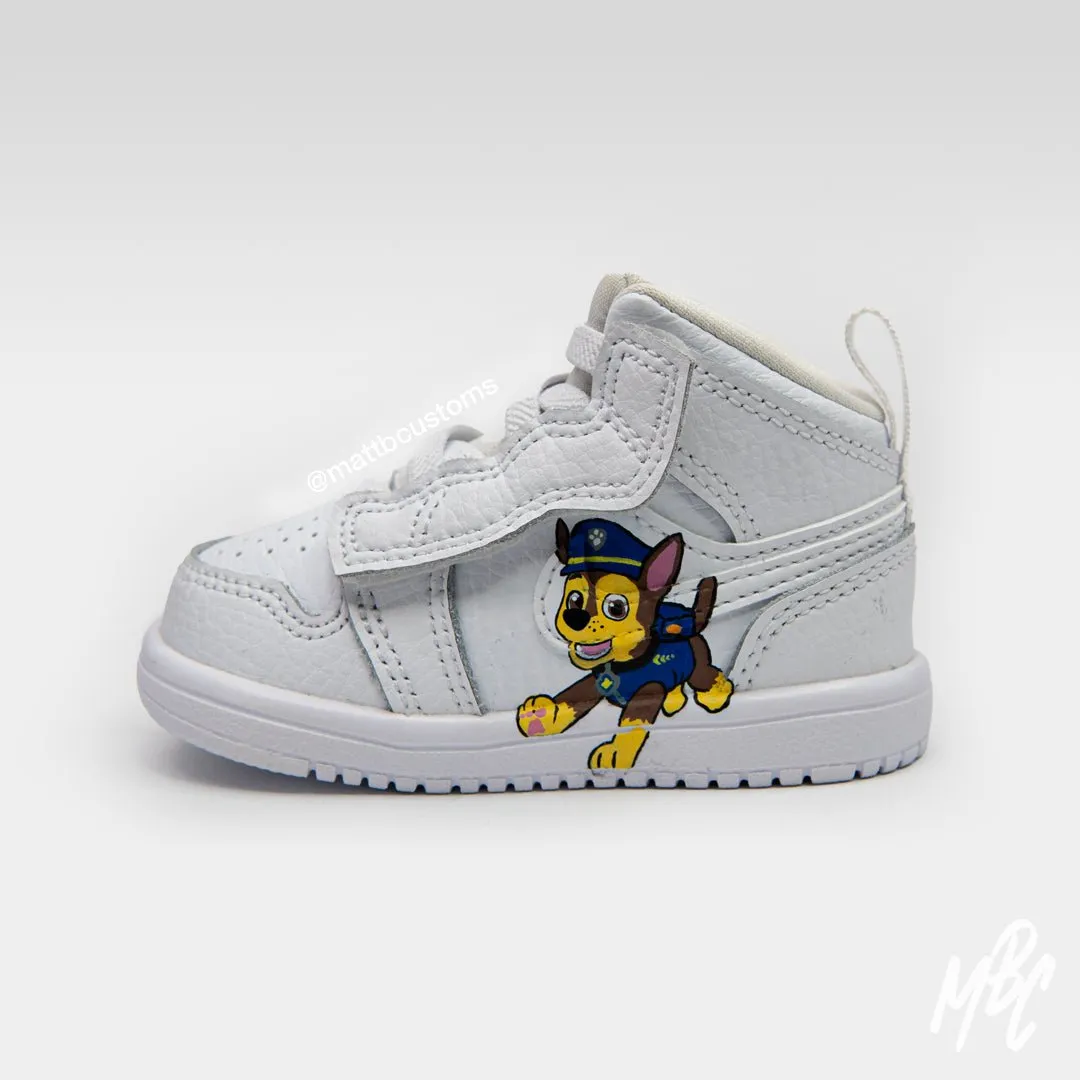 Custom Jordan 1 Mid Sneakers for Babies & Toddlers - Personalized Style