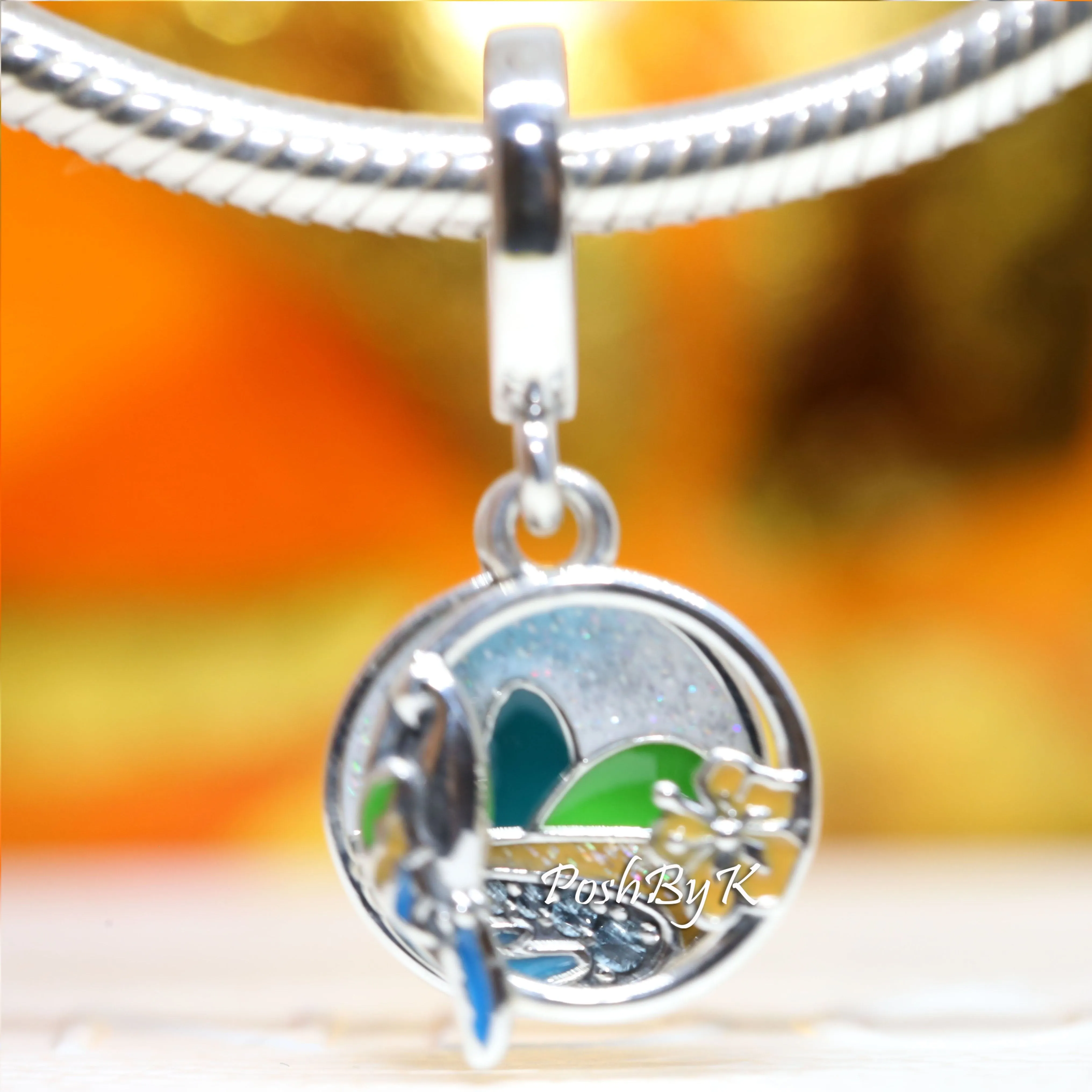 Brazil Beach Parrot Charm 798919C01