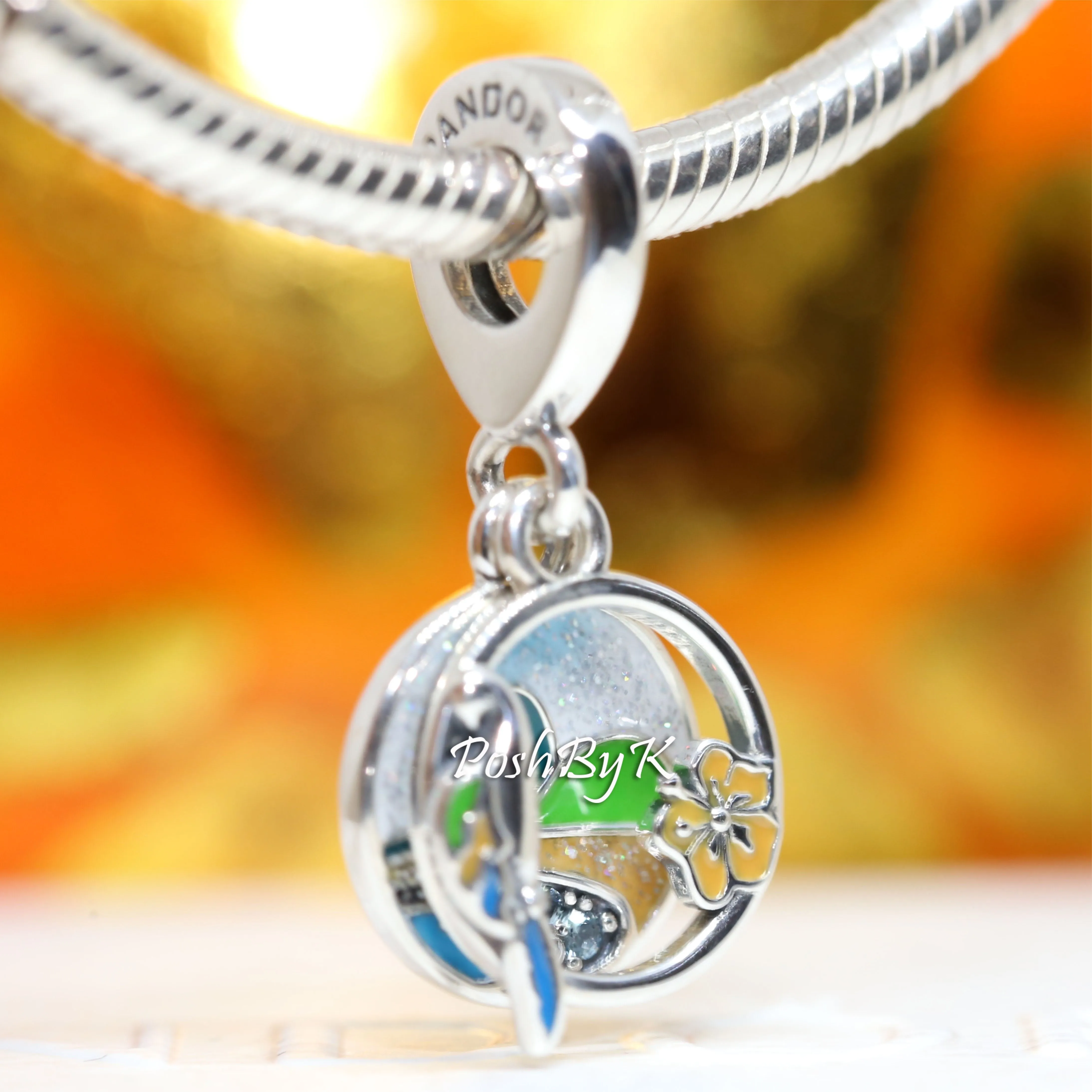 Brazil Beach Parrot Charm 798919C01