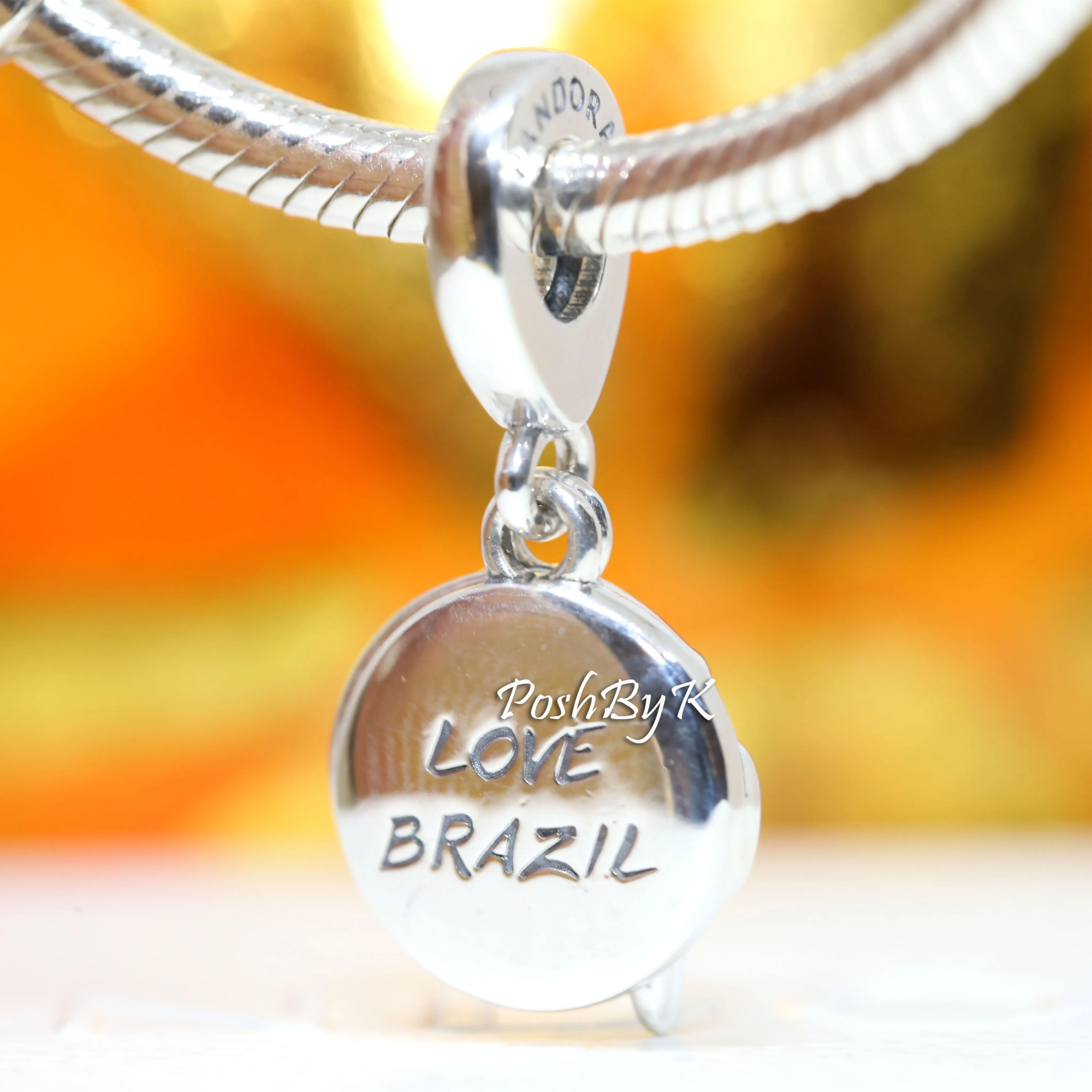 Brazil Beach Parrot Charm 798919C01