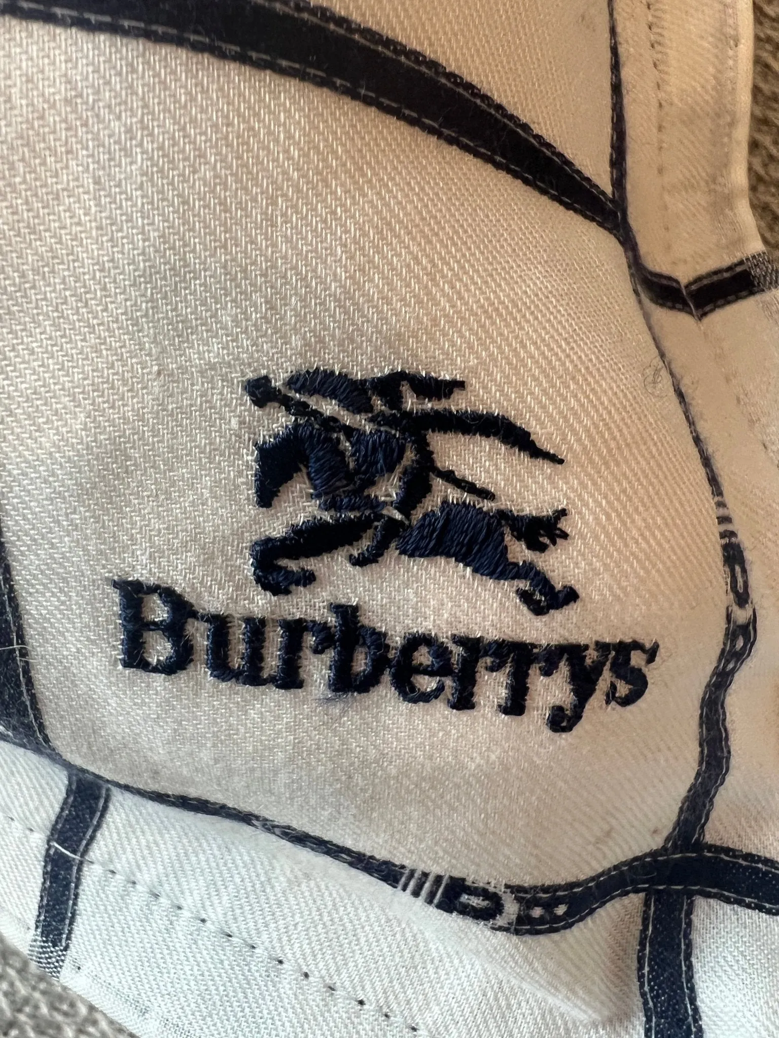 Burberry Pillows made from authentic Burberry Scarves