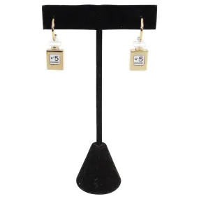 Chanel 12A Coco No 5 Perfume Bottle Earrings