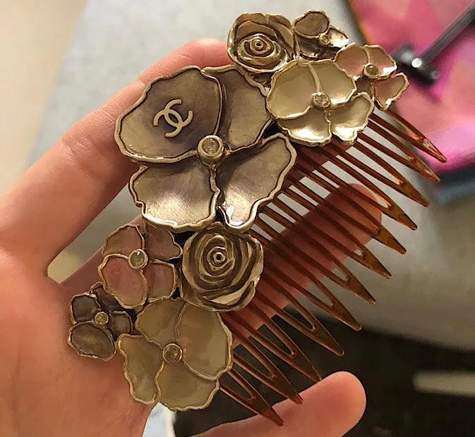 Chanel 13C 2013 Cruise Resort Decorative Hair Comb