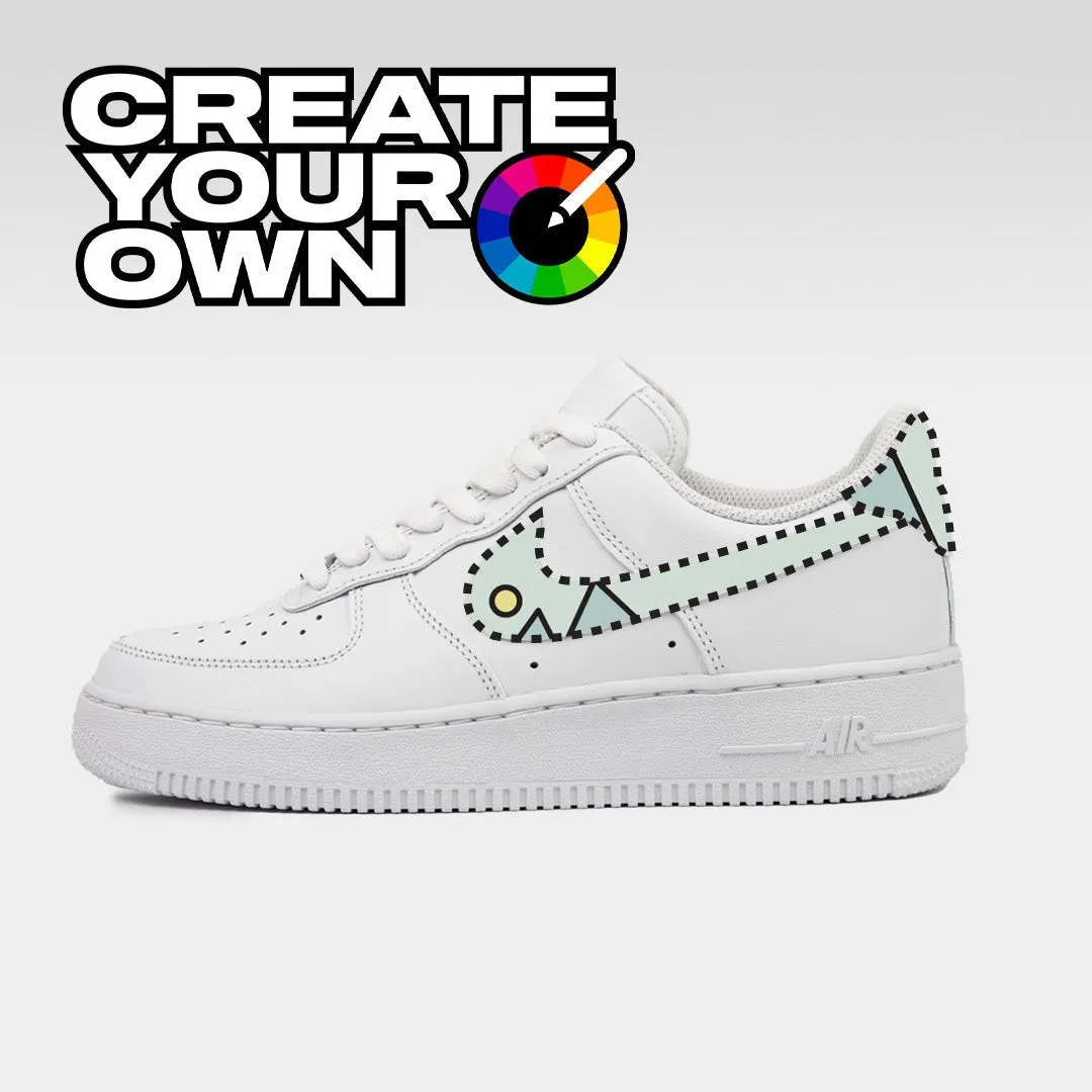 Cut & Sew (Create Your Own) - White Air Force 1 Custom