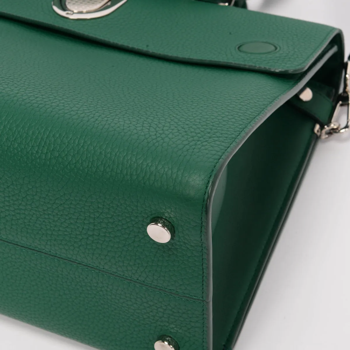 Dior Emerald Green Grained Calfskin Medium Diorever Bag