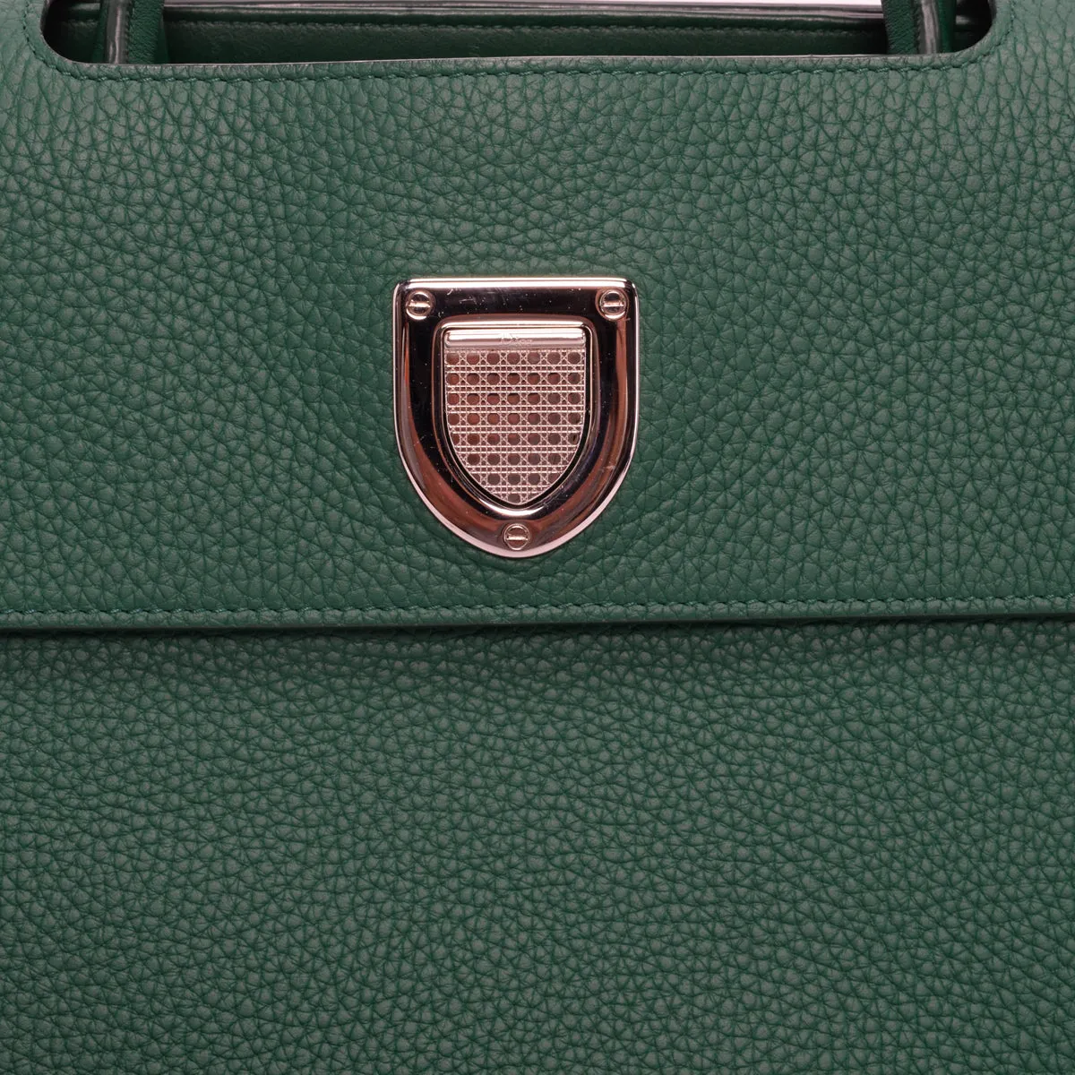 Dior Emerald Green Grained Calfskin Medium Diorever Bag