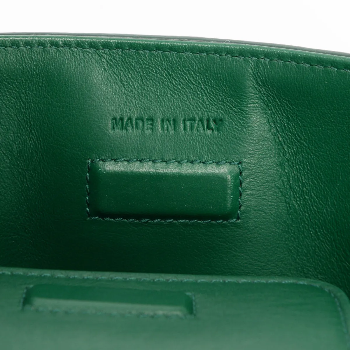 Dior Emerald Green Grained Calfskin Medium Diorever Bag