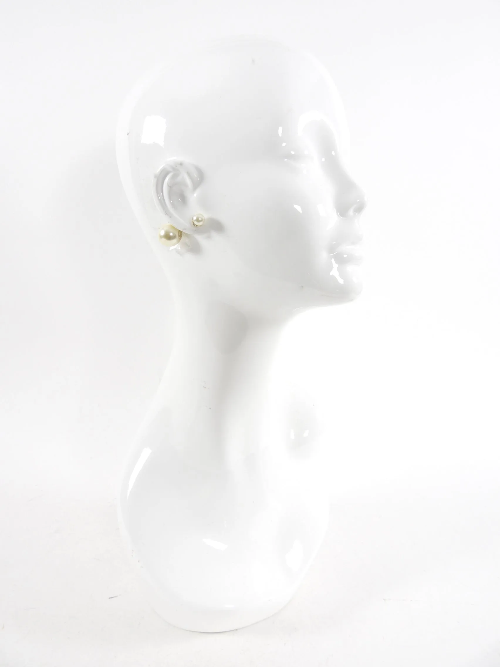 Dior Tribales Faux Pearl Earrings