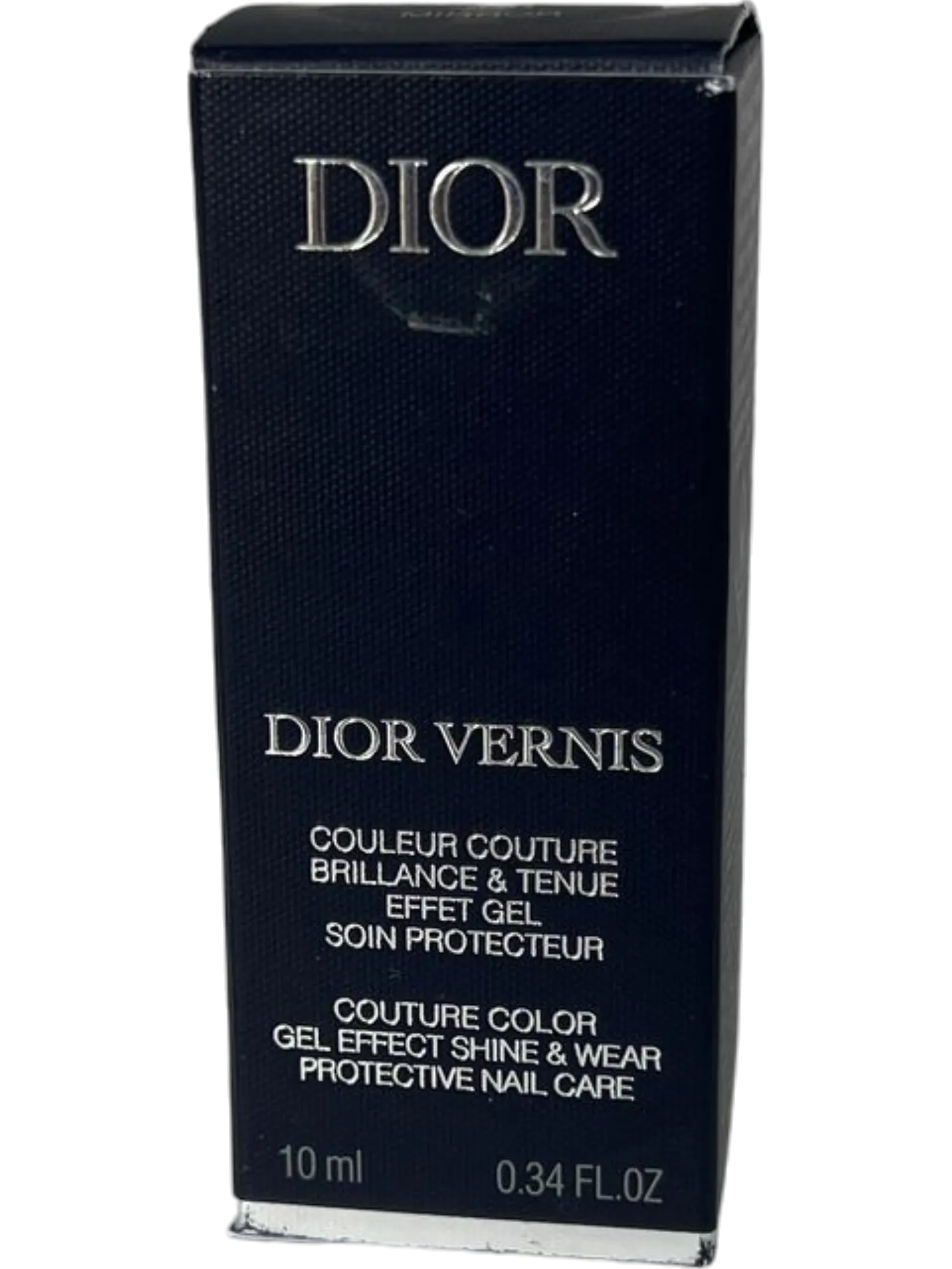 Dior Vernis Mirror Silver Nail Polish - Luxurious Metallic Shine for Flawless Nails