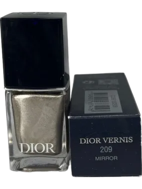 Dior Vernis Mirror Silver Nail Polish - Luxurious Metallic Shine for Flawless Nails