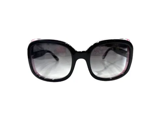 Dolce & Gabbana Black/Pink Oversized Sunglasses