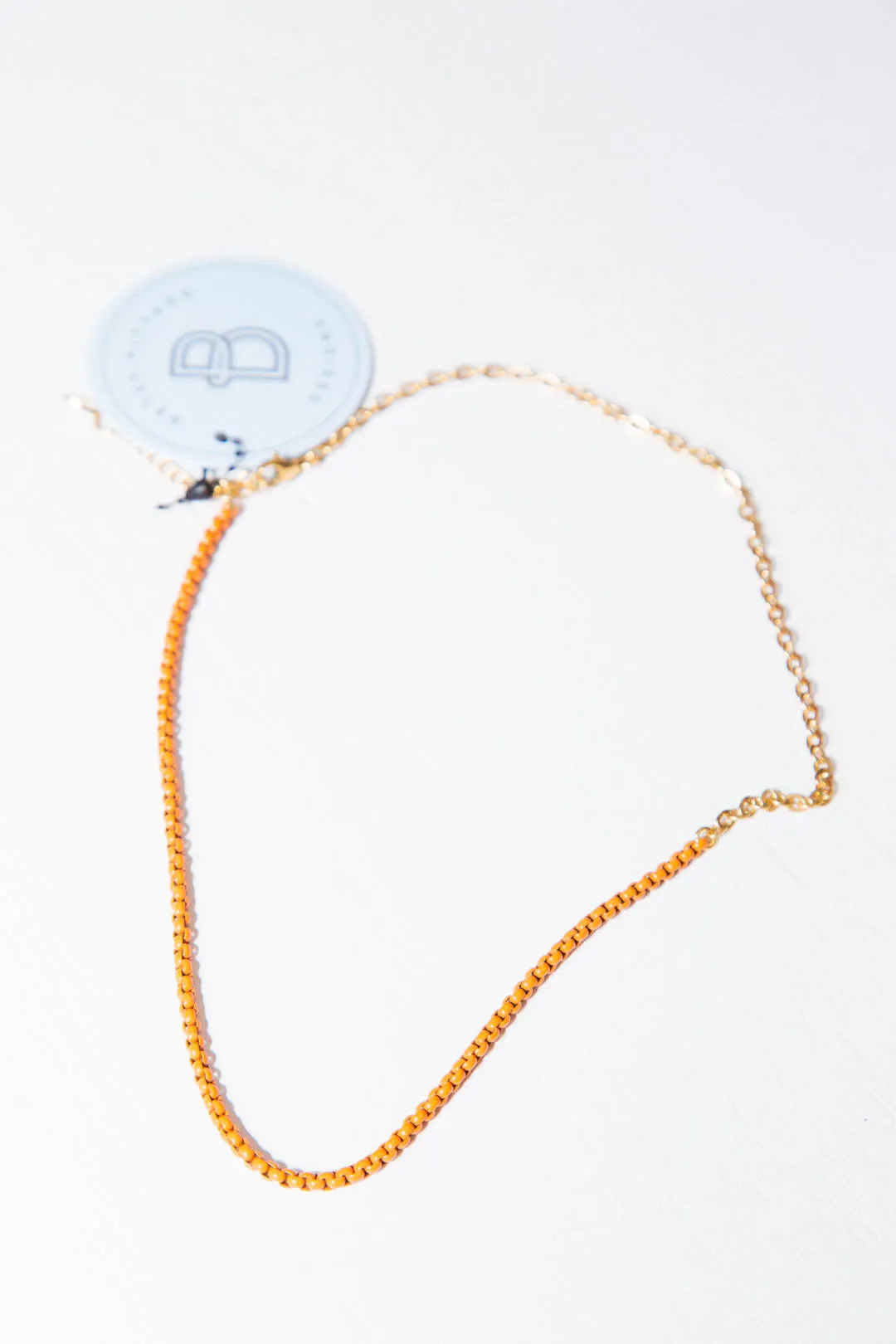 Ellis Necklace, Orange | Betsy Pittard