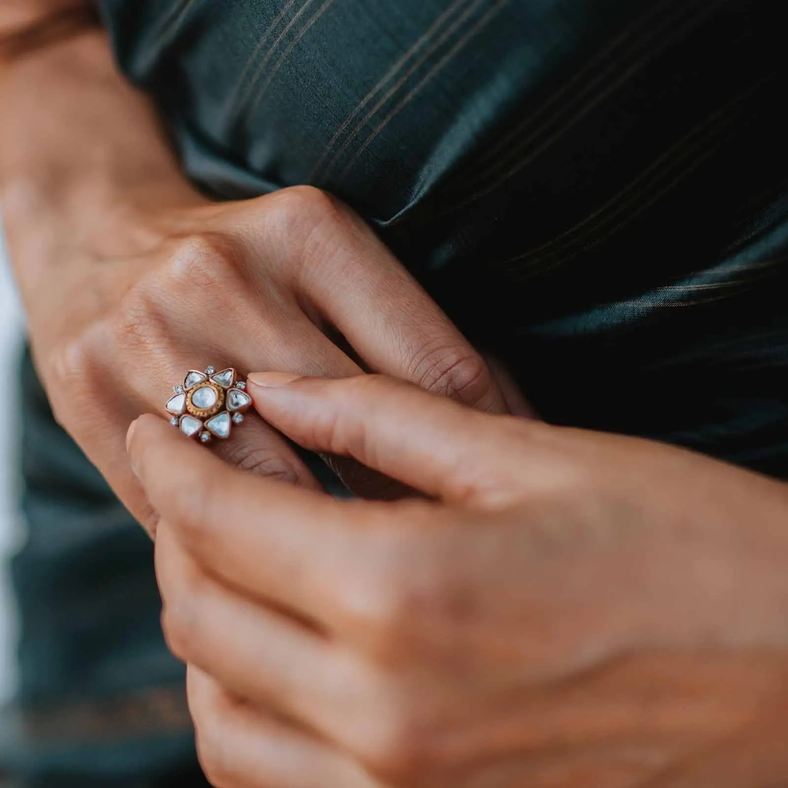 Flower-of-life Ring