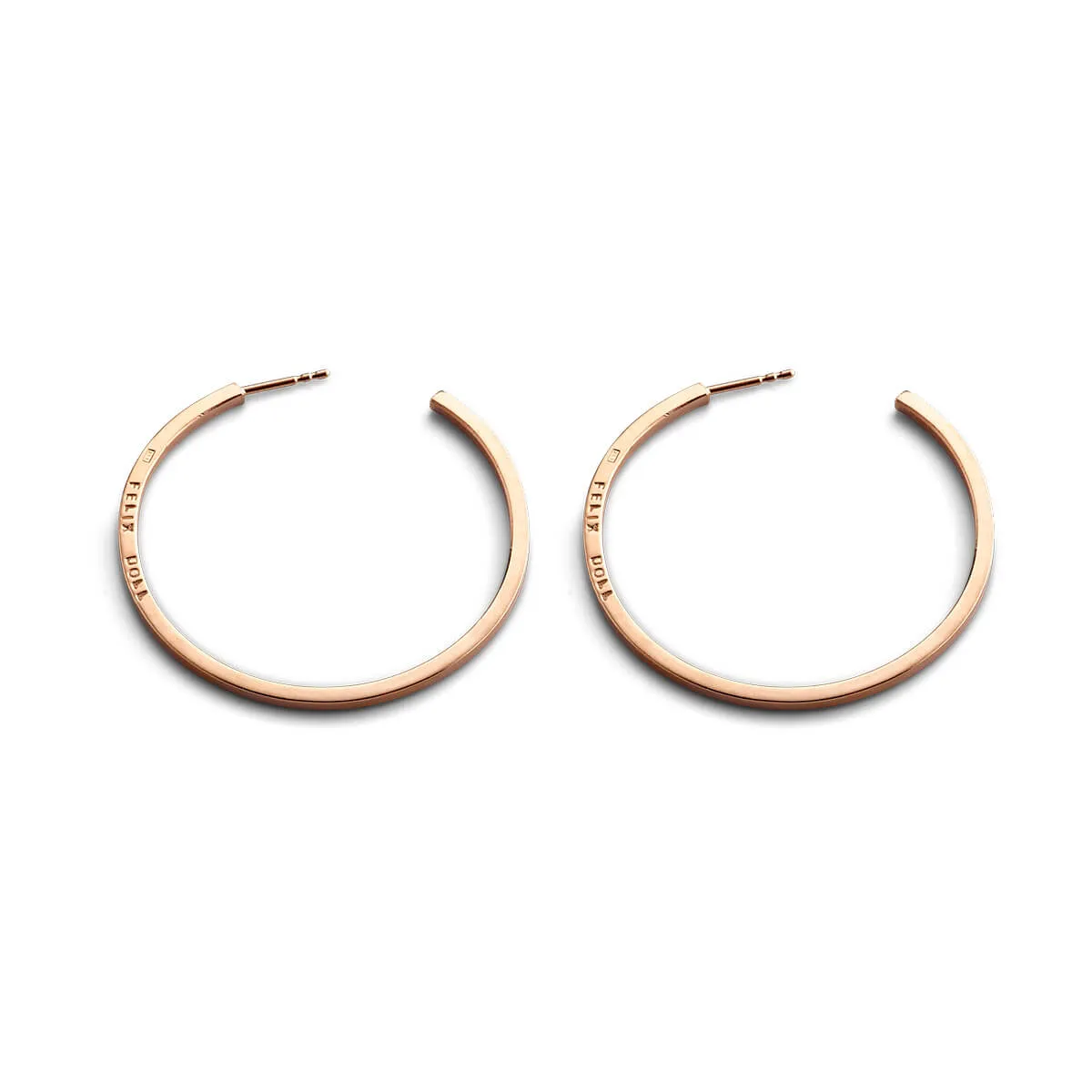 G 678 - 45 Circle Earrings