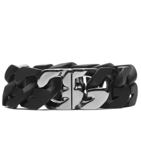 G Chain Medium Bracelet - Black