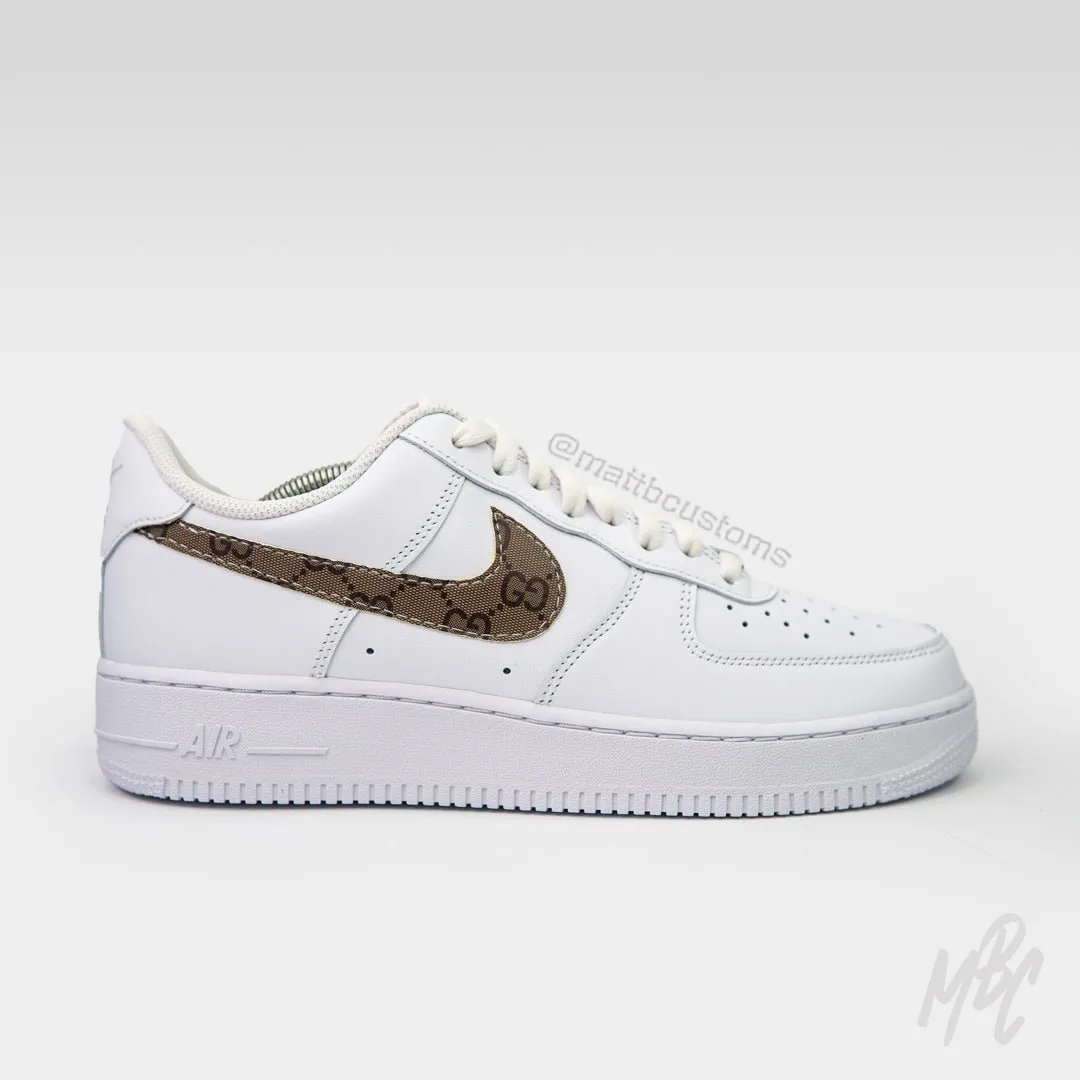 GG Swoosh - Air Force 1 Custom