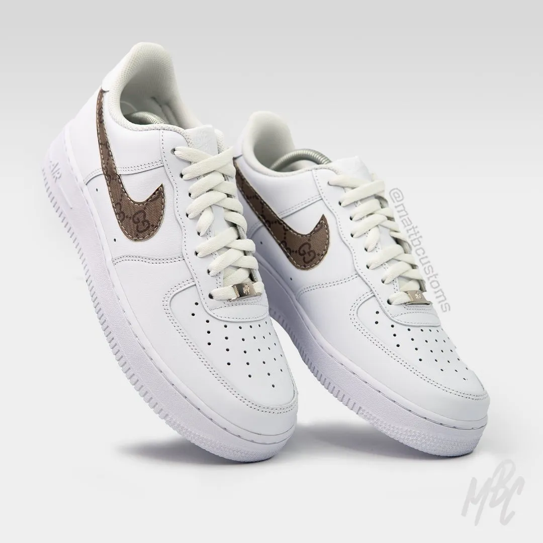 GG Swoosh - Air Force 1 Custom