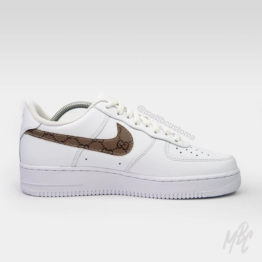 GG Swoosh - Air Force 1 Custom