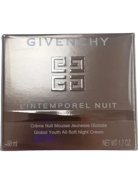 Givenchy Global Youth All-Soft Night Cream BNIB 50ml