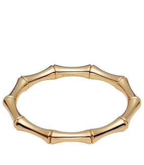 Gucci 18k Yellow Gold Medium Bamboo Bracelet