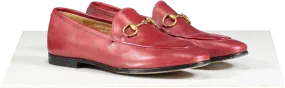 Gucci Red Horsebit Loafer UK 2 EU 35 👠