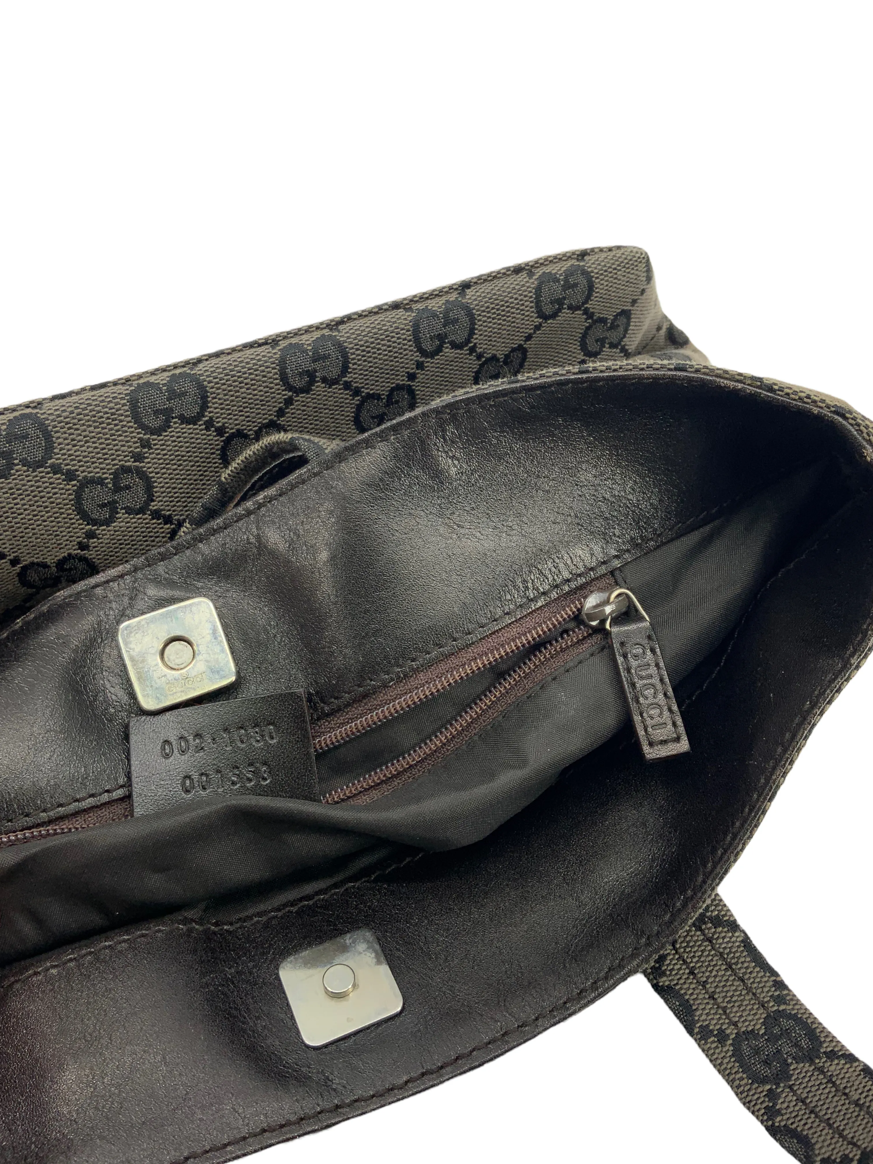 Gucci Vintage GG Monogram Canvas Small Tote