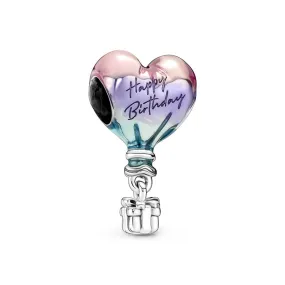 Happy Birthday Hot Air Balloon Charm 791501C01