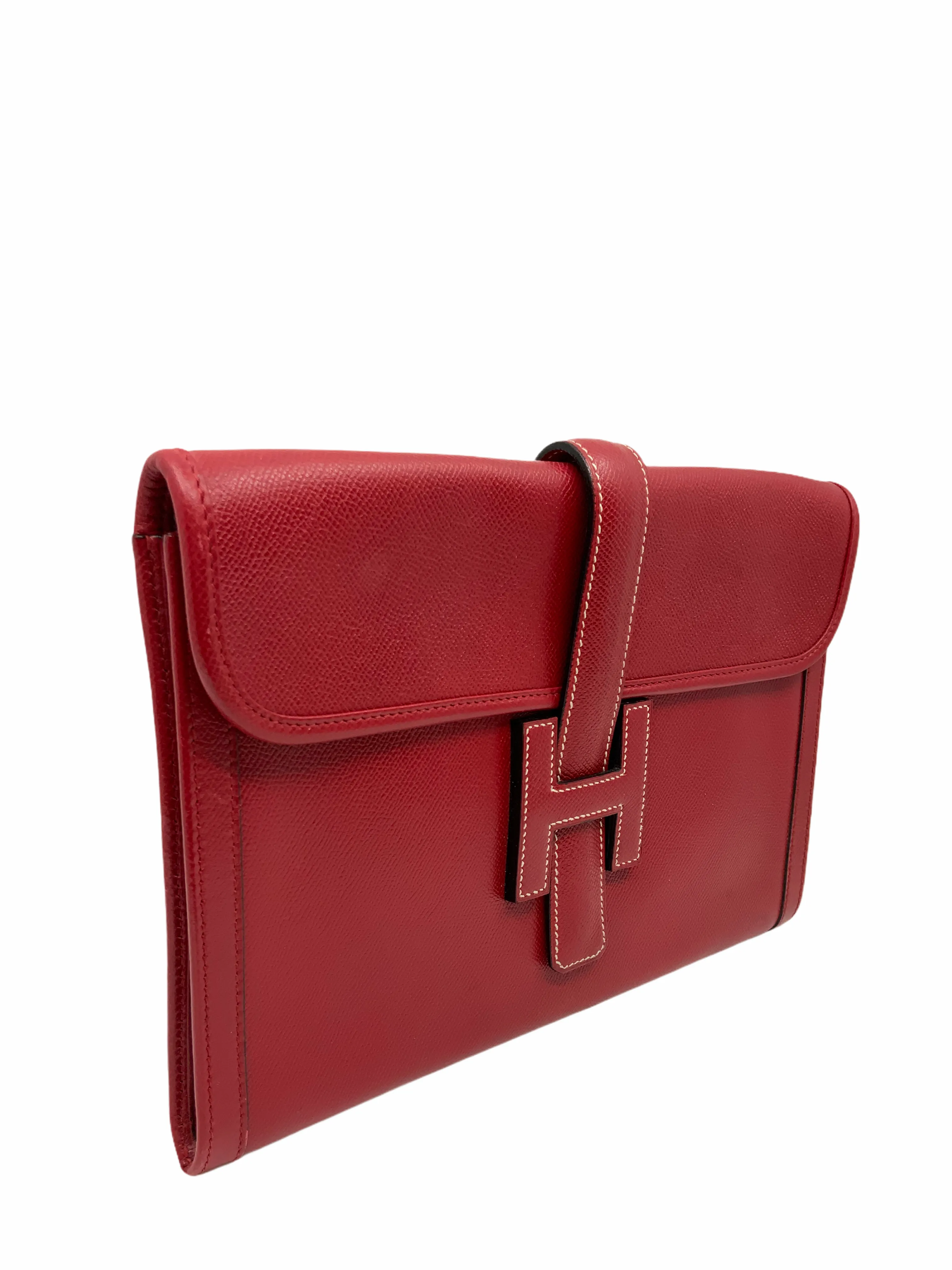 Hermes Jige Elan 29 Clutch -  Exquisite Designer Leather Clutch Bag