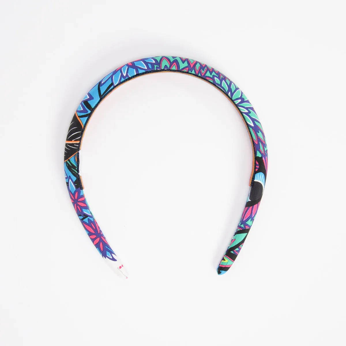 Hermes Multi Colour Silk Wild Singapore Elsa Headband