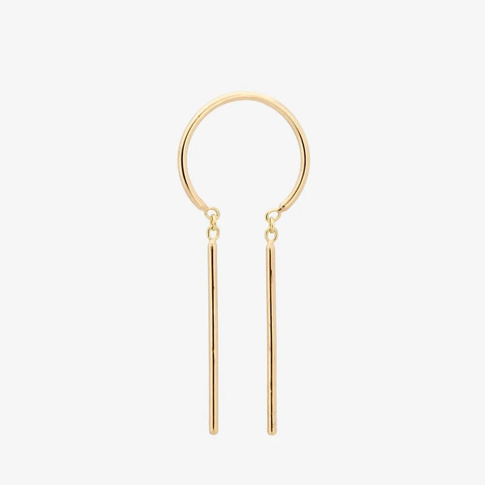 Jack & G 14k Gold Chime Earrings