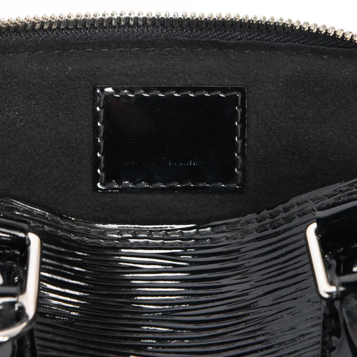 Louis Vuitton Black Electric Epi Alma BB