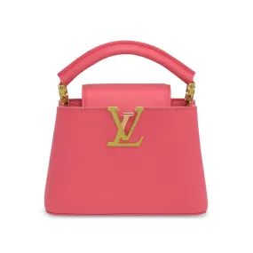 Louis Vuitton Dragon Fruit Taurillon Capucines Mini