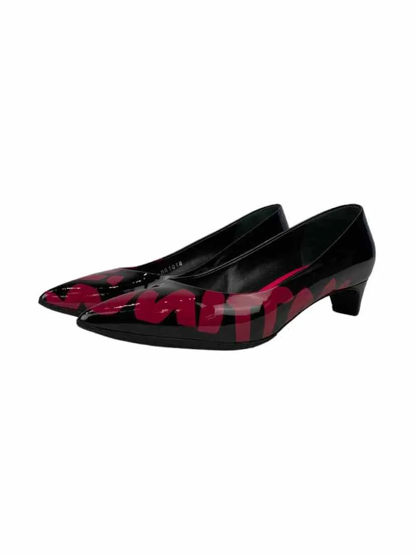 Louis Vuitton Graffiti Patent Leather Pumps