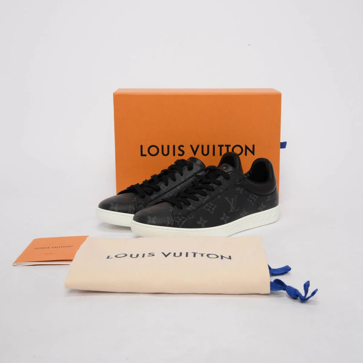 Louis Vuitton Monogram Eclipse Luxembourg Sneakers 40