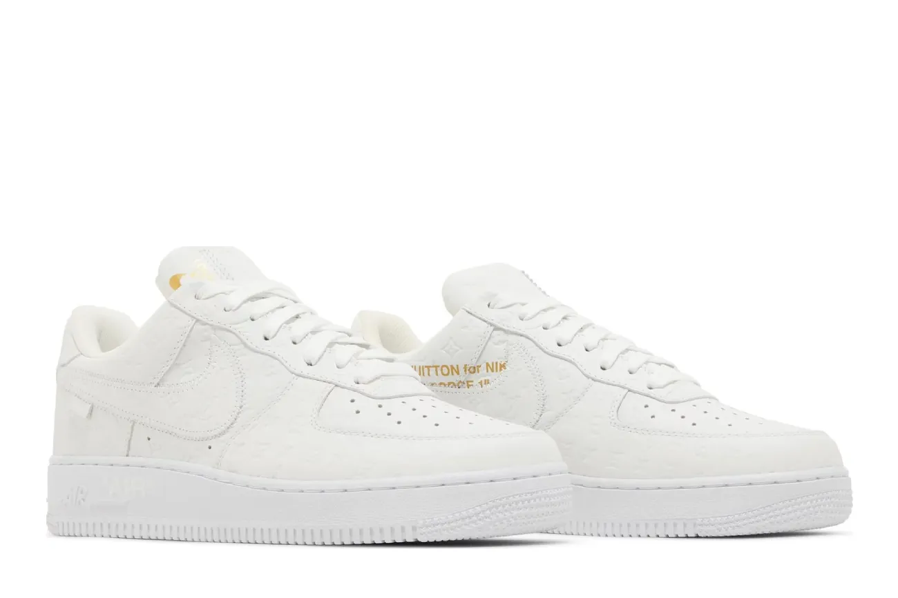 Louis Vuitton x Air Force 1 Low 'Triple White'