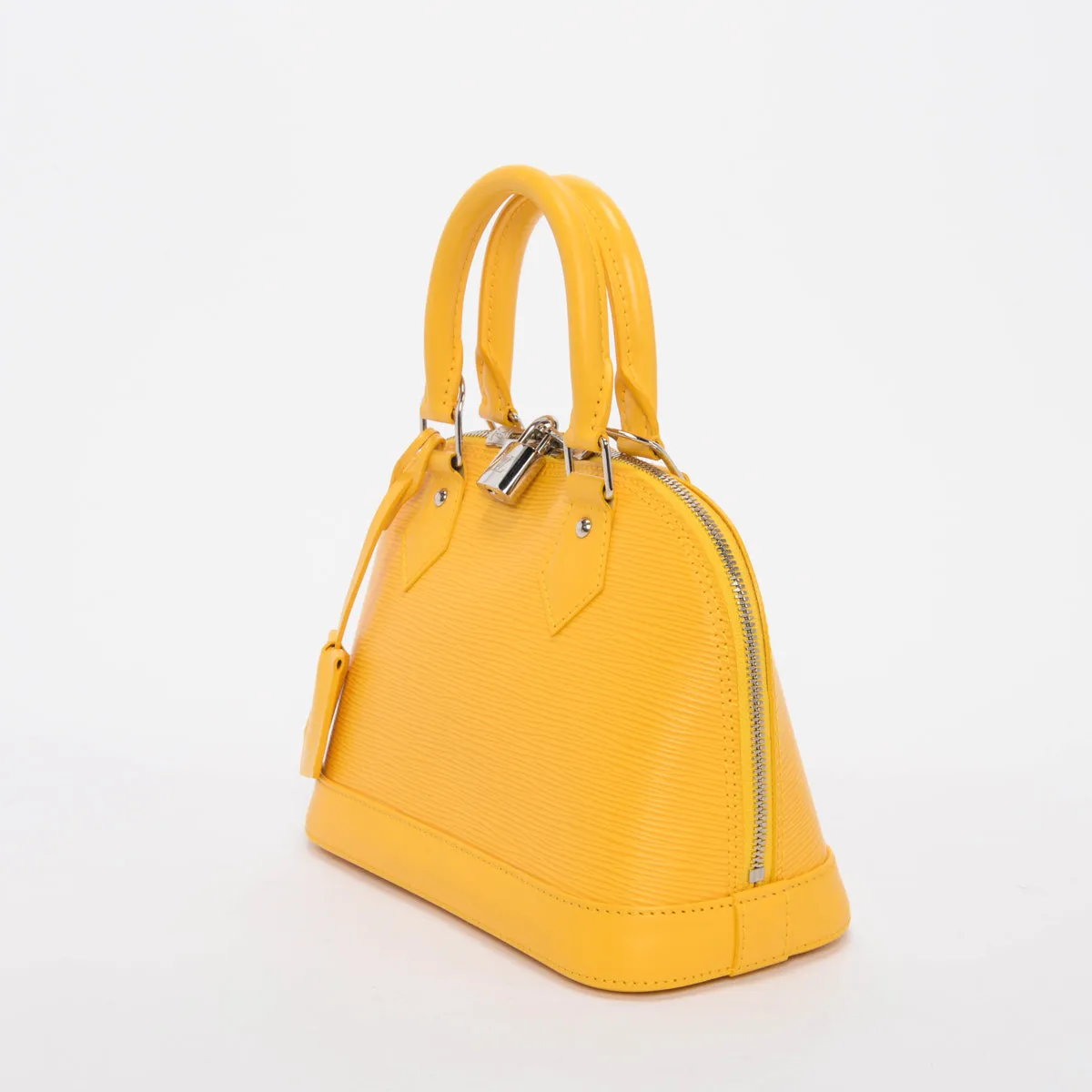 Louis Vuitton Yellow Epi Leather Alma BB