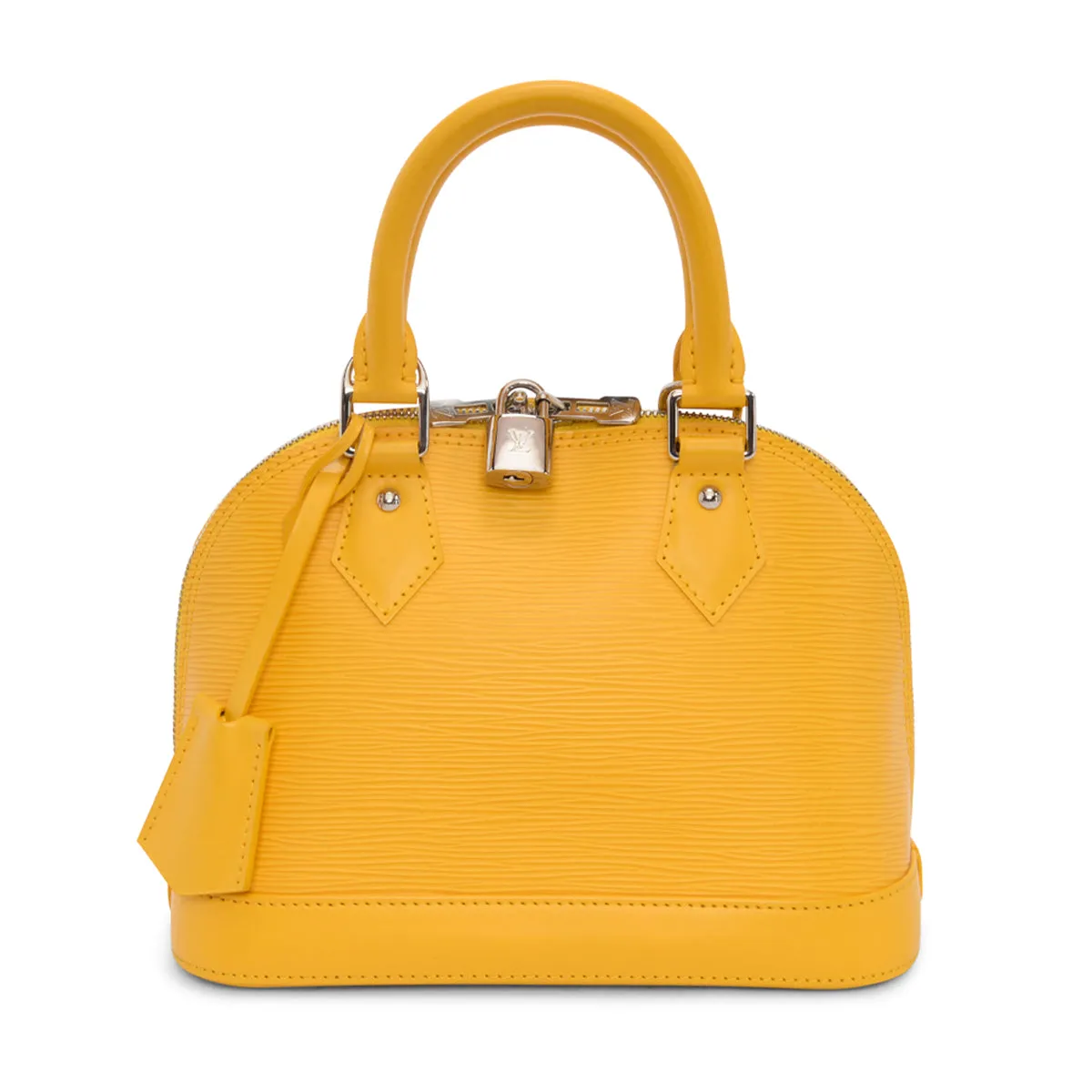 Louis Vuitton Yellow Epi Leather Alma BB