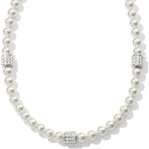 Meridian Petite Pearl Station Necklace