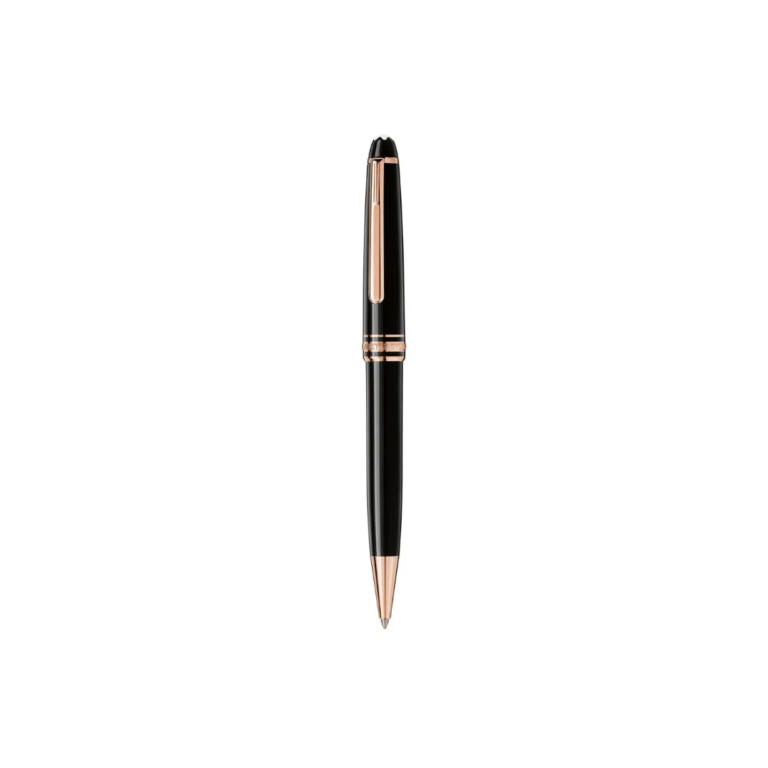 Montblanc Meisterstück Rose Gold-Coated Classique Ballpoint Pen all