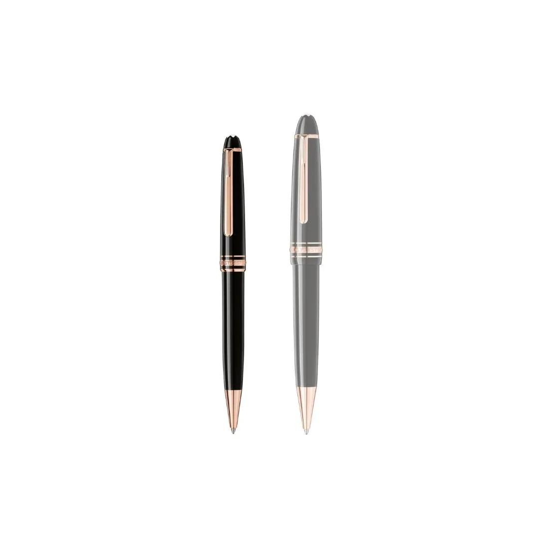 Montblanc Meisterstück Rose Gold-Coated Classique Ballpoint Pen all