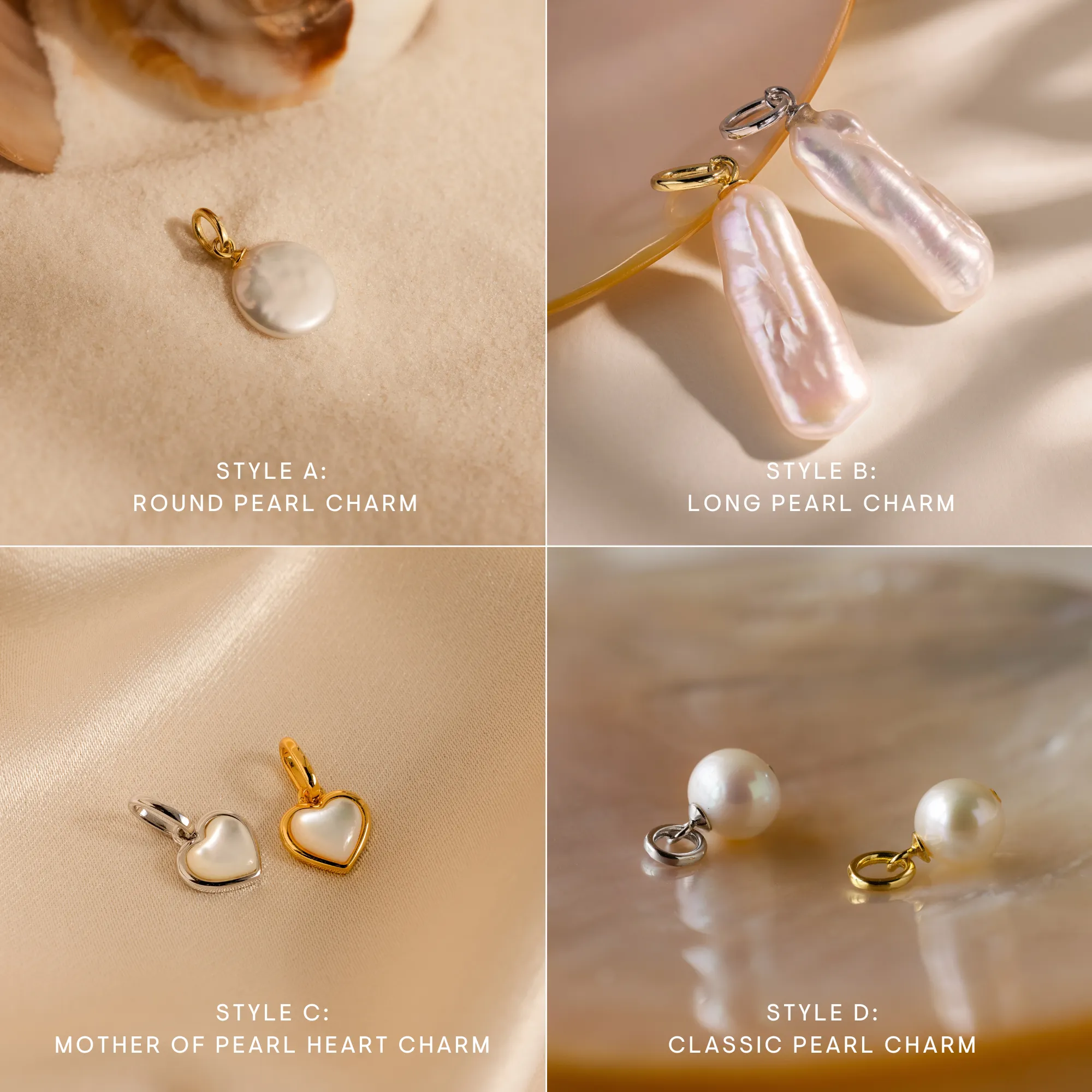 Pearl Pendant Charms