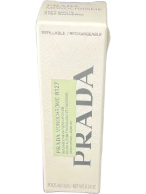 Prada R127 Soft Matte Refillable Lipstick - Luxurious, Long-Lasting Formula