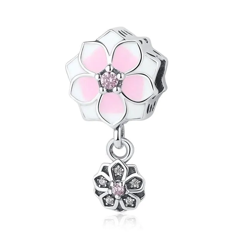 Sterling Silver Pendant Designer Stylish Beads Charms