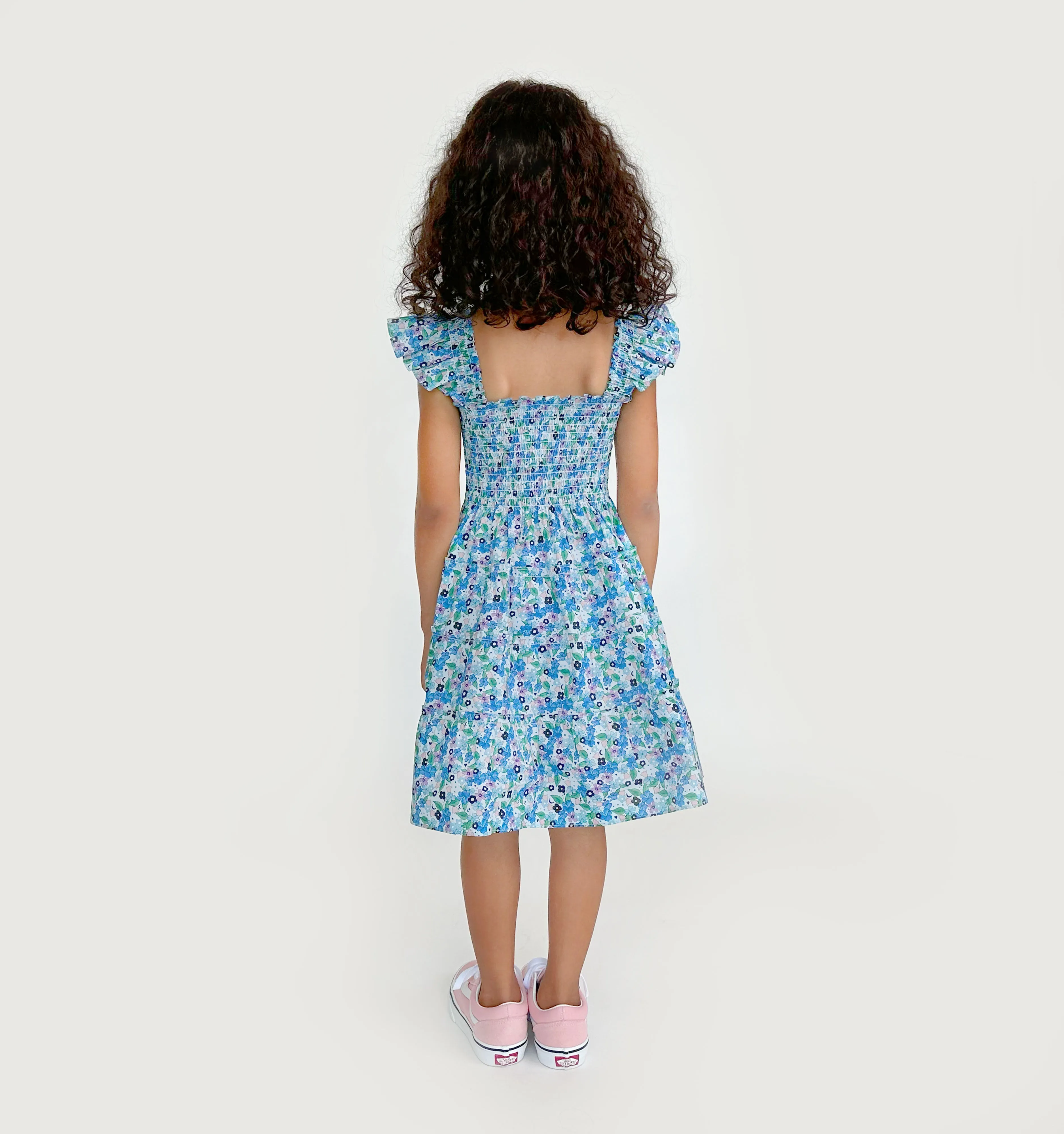 The Artist's Edition Tiny Ellie Nap Dress - Beflowered Charms Cotton