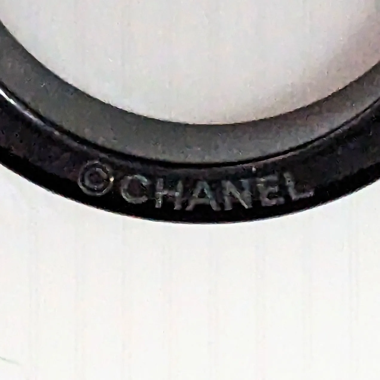 The Paris - CHANEL Ultra 18k White Gold Black Ceramic Ring