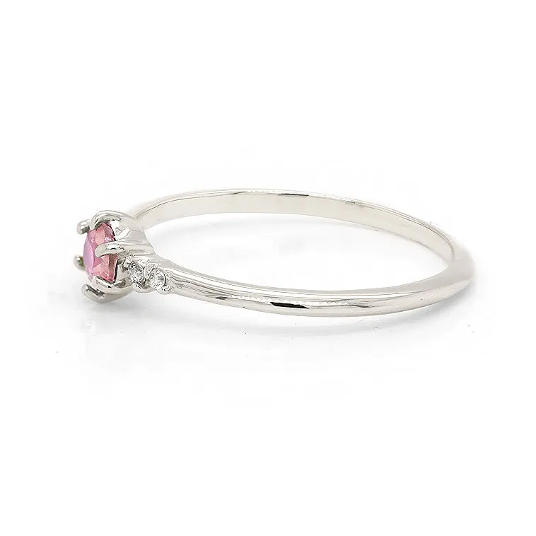 Thea | pink sapphire & diamonds